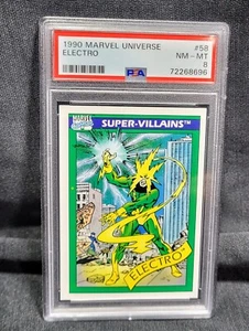 1990 Marvel Universe PSA 8 Electro #58  - Bild 1 von 2