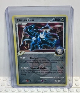 Dialga G 7/127 Platinum Crosshatch Pokemon League Promo Card - Picture 1 of 2