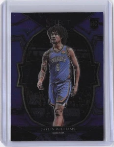 Panini Select Jaylin Williams 2022-23 azul (base minorista) #99 novato - Imagen 1 de 2