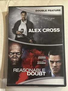  DVD double feature of the films Alex Cross and Reasonable Doubt - Bild 1 von 2