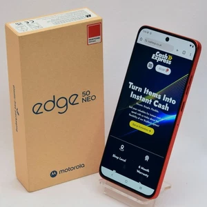 Motorola Moto Edge 50 Neo 6.3" Android Smartphone 256GB Orange 50MP Camera (C+) - Picture 1 of 11