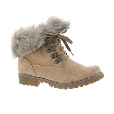 Botas Paddington femininas White Mountain naturais/desgastadas/fabricadas/pele, tamanho 7,5 - Imagem 1 de 3