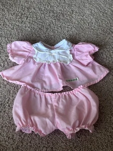 Vintage Cabbage Patch Kid Puppenkleid rosa - Bild 1 von 3