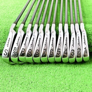 Bridgestone Js Titanium Muscle Ltd. Edition Iron Set 12 clubs Super Rare - Picture 1 of 10
