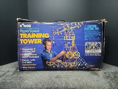 K’Nex Hyperspace Training Tower Set Kit INCOMPLETE 63147/47147 - Image 1 of 4