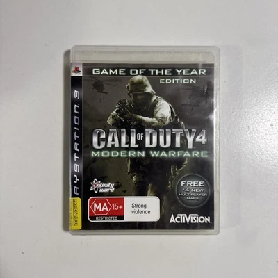 Call of Duty 4 : Modern Warfare [GOTY Edition] (PS3 / PlayStation 3) Ex Rental - Image 1 of 4