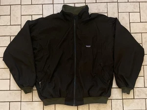 VTG Patagonia Shelled Synchilla Bomber Jacket Green Fleece Men’s size 2XL XXL - Picture 1 of 8