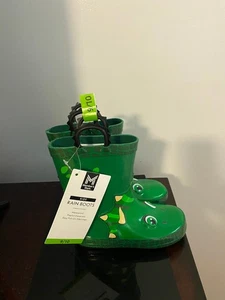 BRAND NEW TODDLER BOYS SIZE 9/10 MEMBER'S MARK RAIN BOOTS - Bild 1 von 7