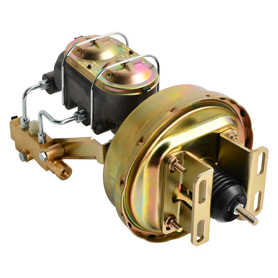 Kit de válvula de tambor de disco maestro de refuerzo de freno eléctrico de 8" para Chevy C10 C20 1960-1966 Foto 1 de 4