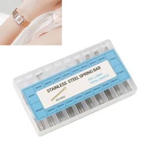Stainless Steel Watch Band Links Watch Band Spring Bar Watch Repair Shop - Picture 1 of 12