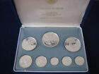 MDS BELIZE SILVER PROOF  & 8 COIN SET 1974, SILBER