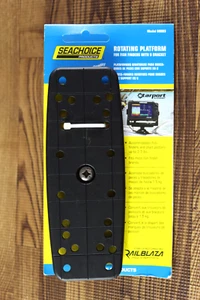 Seachoice Fishfinder Mount for U-Bracket Black Rotating Platform Only 50-89903 - Picture 1 of 5