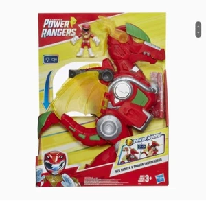 Playskool Heroes Power Rangers Red Ranger und Dragon Thunderzord Neu im Karton - Bild 1 von 3