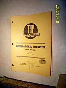 International Harvester I&T Werkstatthandbuch IH-11 für 600 und 650 Traktoren - Bild 1 von 1