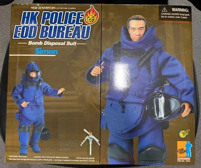 Dragon Models 1/6 Scale 12" Hong Kong Bomb Disposal Simon Action Figure 72041 - Image 1 of 4