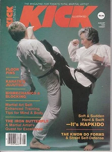  VINTAGE KICK ILLUSTRATED MAGAZINE-AUGUST ,1983   - Picture 1 of 1