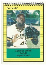 1991 ProCards Augusta Pirates Minor League Baseball card - PICK Choose player