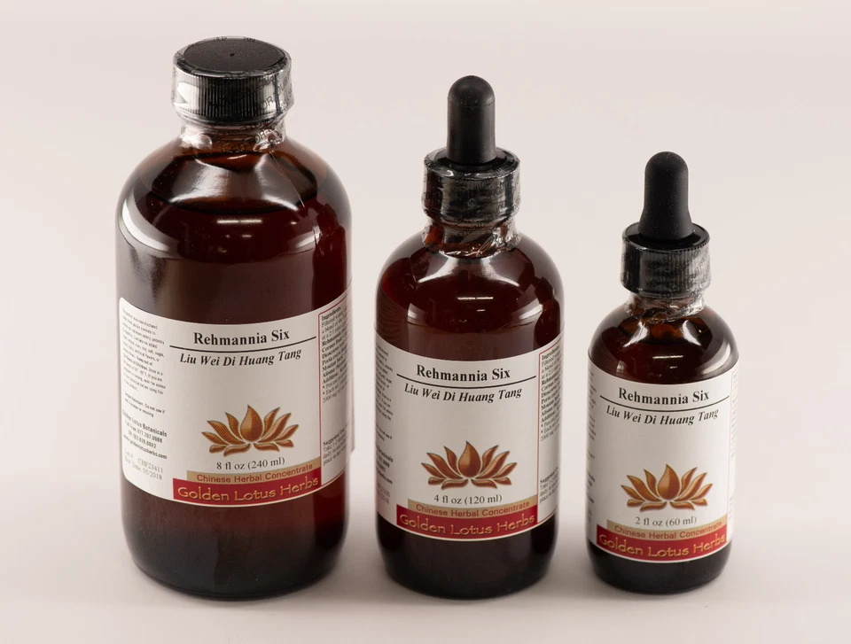 Tintura Rehmannia Six/Liu Wei Di Huang Tang para la salud de la mujer Foto 1 de 1