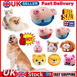 Puppy Ball Active Moving Pet Plush Toy Sound Electronic Dog Toy for Puppy RKH - Picture 1 of 32