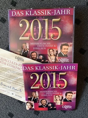 CD - Box * Reader's Digest * Das Klassik-Jahr 2015 * 3 CD * TOP!!! - Bild 1 von 4