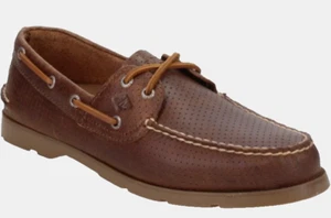 Sperry Uomo Sottovento 2 OCCHI Stagionale Perfetto Miele Y Miele Marrone STS25102 US 10,5 - Foto 1 di 5