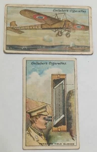 THE GREAT WAR SERIES BY GALLAHER 1915 CARD NUMBERS 55 and 56 - Picture 1 of 2