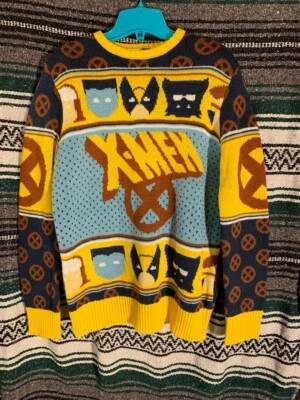 Suéter X-Men Wolverine Marvel Colorido Generoso Talla XS Tejido Jersey Acogedor Foto 1 de 4