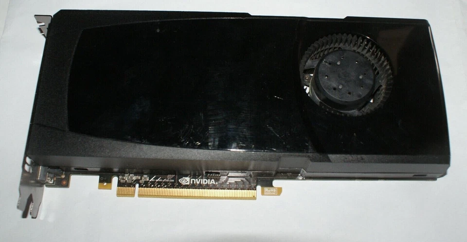 Nvidia GeForce GTX 470 1280MB GDDR5 Dual DVI/Mini-HDMI PCIE Graphics Card Apart4 - Image 1 of 4