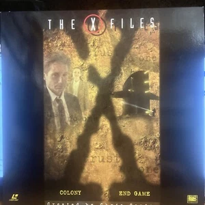 The X Files (Colony + End Game) Laserdisc (Not a DVD) - Very Good - Picture 1 of 3