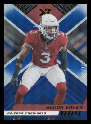 2022 Panini XR Blue #63 Budda Baker /199 - Image 1 of 2