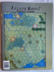Totaler Krieg! Player's Guide Decision Games no counters VG+ - Picture 1 of 2