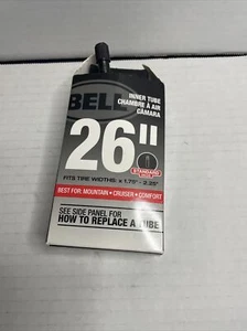 Bell 26'' Inner Tube for MOUNTAIN/CRUISER/COMFORT Bikes 1.75"-2.25" BRAND NEW. 1 - Picture 1 of 5