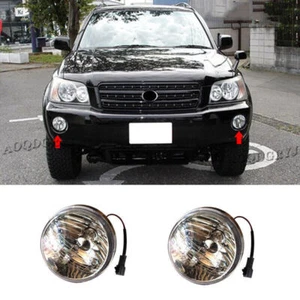 Luces antiniebla parachoques delantero coche Toyota Highlander KLUGER 2001-2003 2 piezas - Imagen 1 de 3