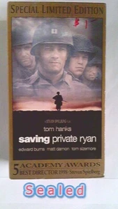 🍕  Saving Private Ryan~Special Limited Edition~VHS Box Set~NEW~SEALED - Picture 1 of 9
