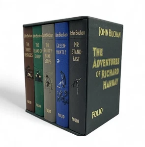 John Buchan The Adventures of Richard Hanway Folio Society 2004 5 Volumes - Picture 1 of 20