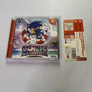 Sonic Adventure DC Sega Dreamcast NTSC-J JAPAN 1998 Platformer Game Complete - Picture 1 of 6
