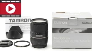 [TOP MINT in Box] Tamron 16-300mm f/3.5-6.3 Di II VC PZD Macro Lens Canon Japan - Picture 1 of 8