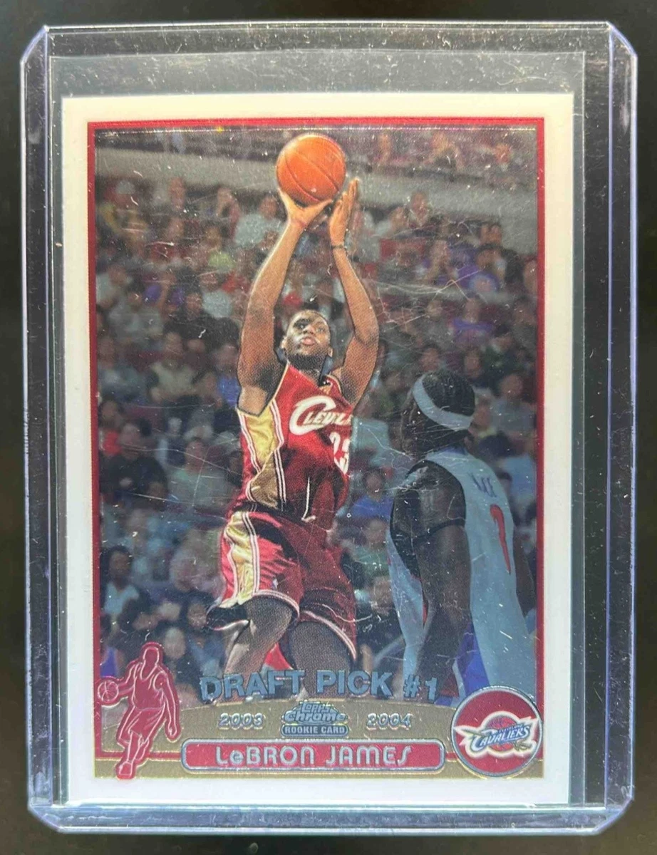 Topps LeBron James Basketball Rookie Sports Trading Cards for sale