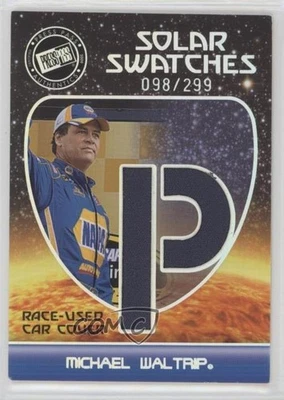 2009 Press Pass Eclipse Solar Swatches /299 Michael Waltrip (P) #SSMW7 - Image 1 of 2