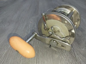 Vintage KENCOR Drum No. 130m 18-8 Stainless Steel Levelwind Reel Made In Japan - Picture 1 of 5