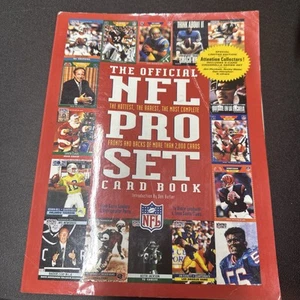 Official NFL Pro Set Card Book - Picture 1 of 10