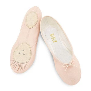 Bloch S0213L Damengröße 3C (passt Größe 5) rosa Prolite II Canvas-Ballerinas Slipper - Bild 1 von 1
