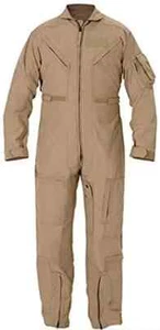 Flyer's Nomex Coverall Tan CWU 27P FR Flight suit Genuine Issue - Picture 1 of 1