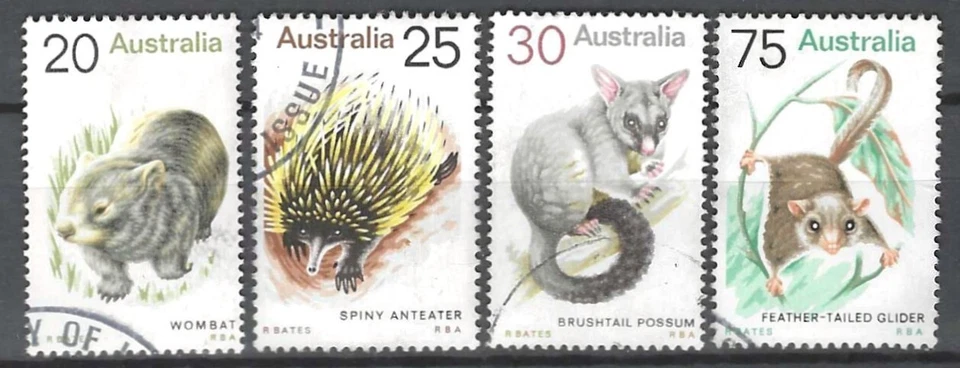 Australia - 1974 Animal Definitive issues - Complete Set of 4 UNH - Image 1 of 1