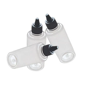 100ml Clear Elastic Squeeze Bottles For Tattoo Lab Kitchen Diffusing Ink Sauce A - Picture 1 of 8