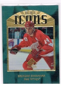 1997-98 SP Authentic NHL Icons Embossed #I10 Brendan Shanahan  NM/MT  2509*