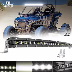 COLIGHT 44inch 900W Curved Led Work Light Bar Flood Spot Combo ATV 4WD PK 42/45" - Picture 1 of 14
