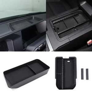 Center Dash Tray + Armrest Storage Organizer For Toyota Prado J250 2024-2025 2PC - Picture 1 of 17