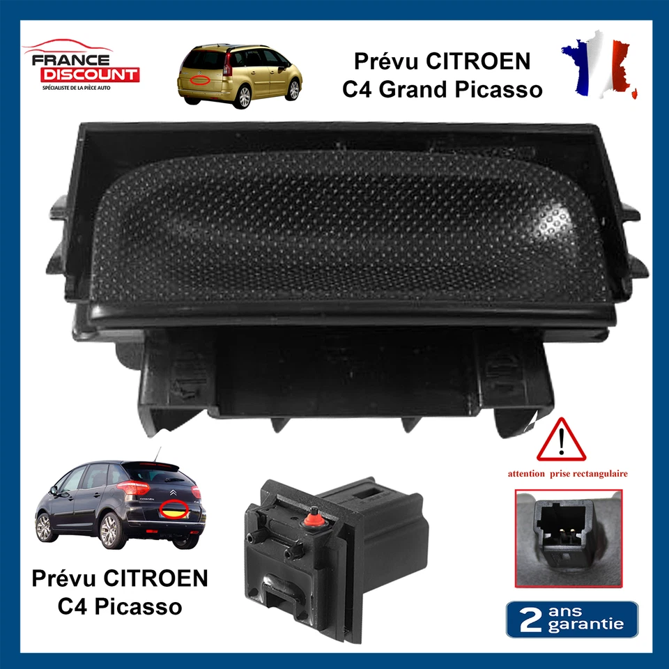 Citroën C4 Picasso Portellone Bagagliaio Maniglia & Microinterruttore 8726V7