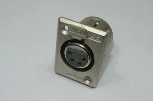 XLR-4-31 ITT Interconnect Solutions Circular MIL Spec Connector 4 Pos [QTY=1PCS] - Picture 1 of 4